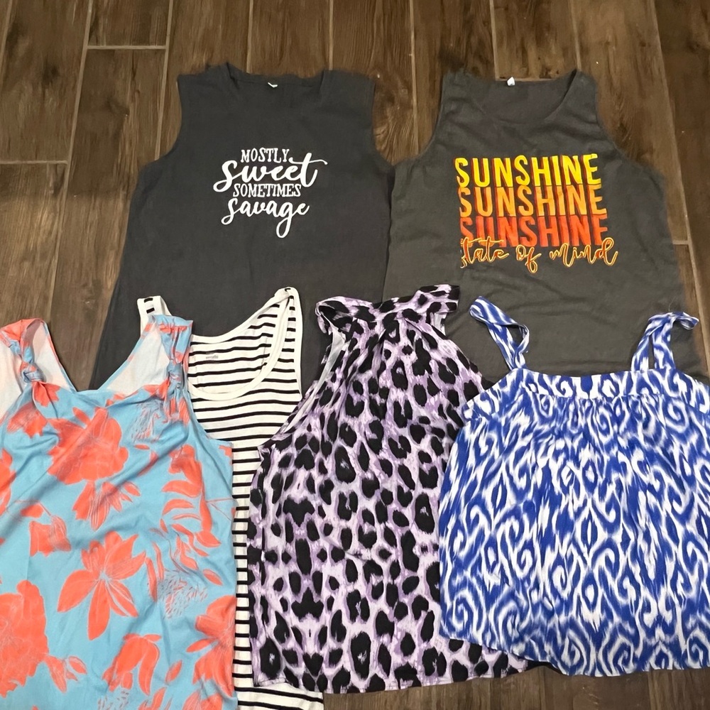 Unlisted Women's Graphic Tank Tops - Assorted Colors